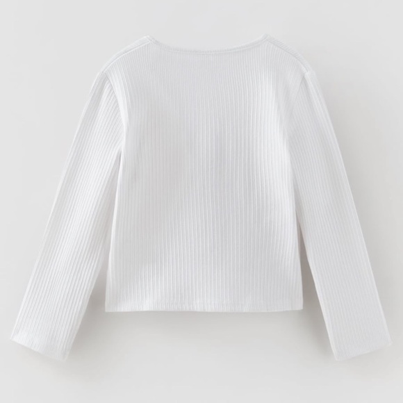 Zara Open Rib Shirt - Picture 4 of 7